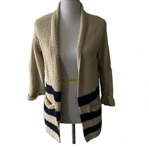 Benedetta B. Tan Cardigan Sweater size M